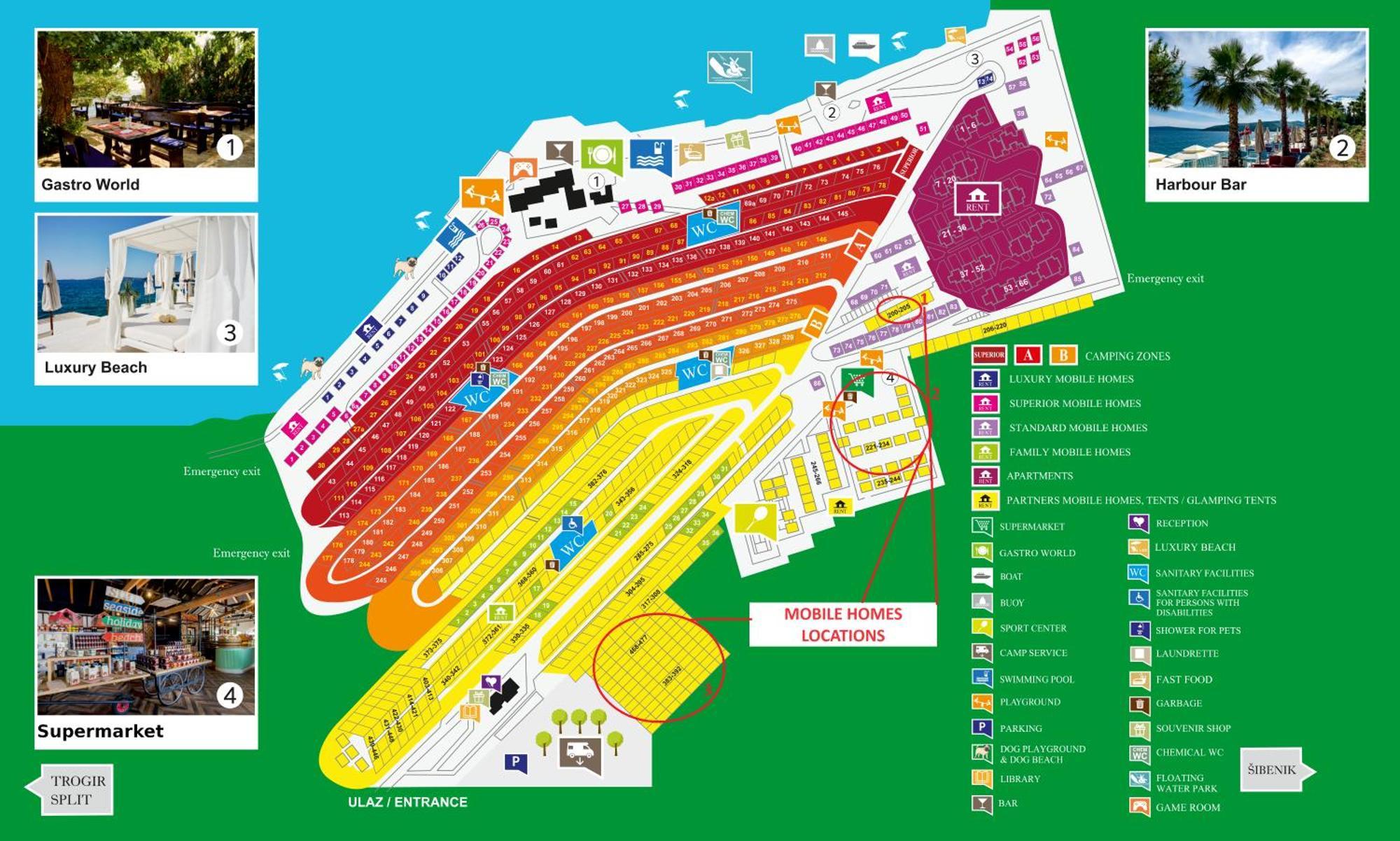Amadria Park Camping Trogir - Mobile Homes 2 * Seget Vranjica